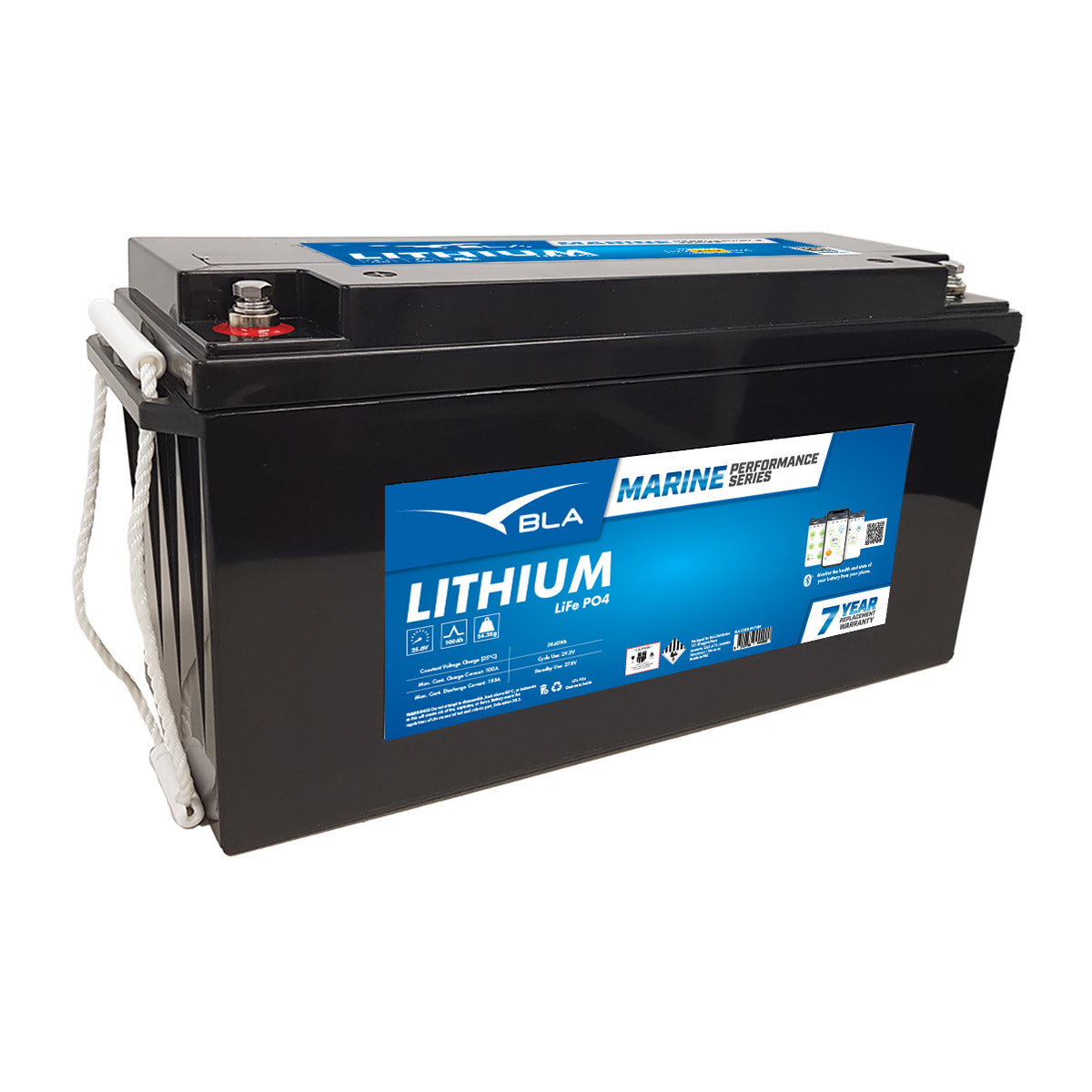 BLA PERFORMANCE SERIES LITHIUM BATTERY 100AMP BT